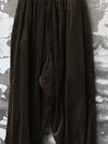 INTO THE EAST 25 Autumn/Winter Dark Moss Green V-Neck Corduroy Vest/Tapered Casual Pants ITE-E1DGAW040GR20PT-LV (E1DGAW032GR20VE)